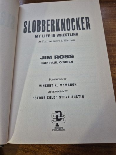 Slobberknocker Jim Ross My Life in Wrestling