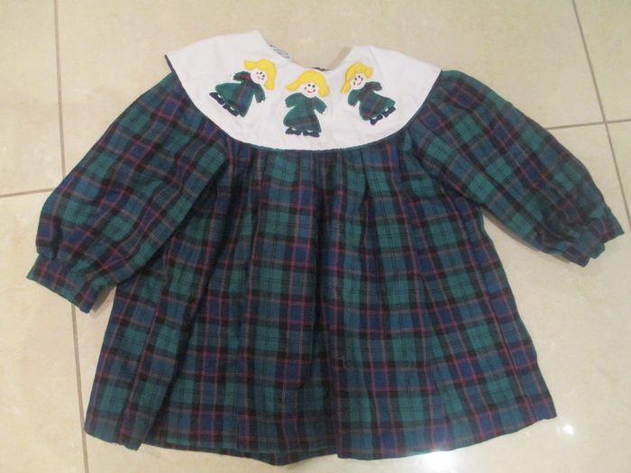 Samaza Tartan Baby Dress Size 2T