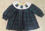 Samaza Tartan Baby Dress Size 2T