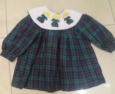 Samaza Tartan Baby Dress Size 2T