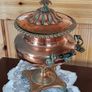 Impressive early Victorian copper and brass samovar by J.S. Pyrke and Sons, London Circa 1840. Image 8