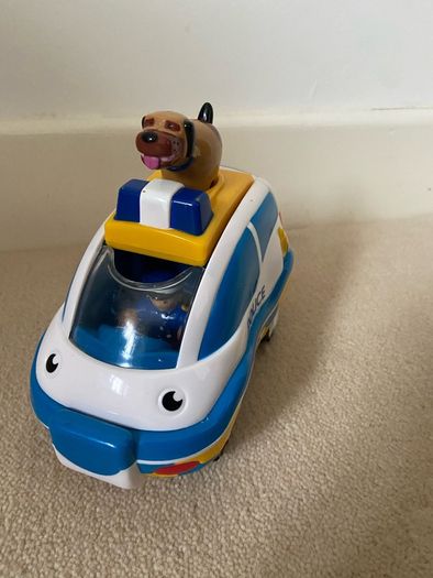 toy police car with push engine