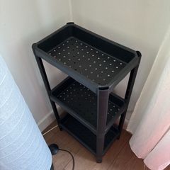 Plastic shelves