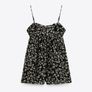 Zara metallic thread playsuit with pockets Image 6