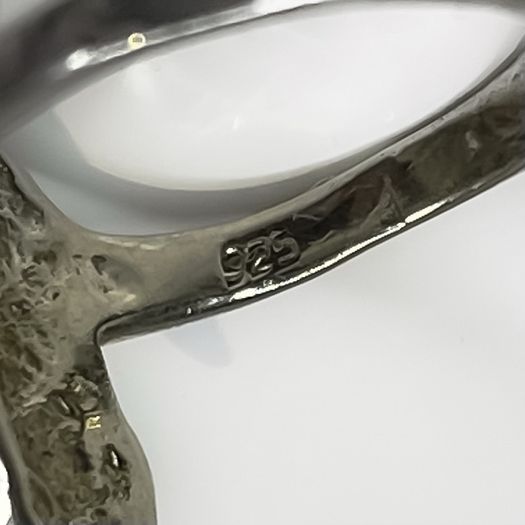 Sterling Silver Leaf Ring (925)