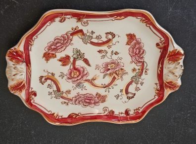 Mason's "Red Mandalay"  Serving Dish