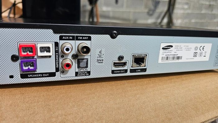 Samsung Blu-Ray DVD player