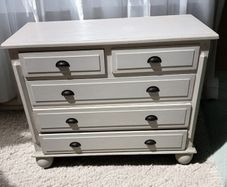 White Chest of Drawers