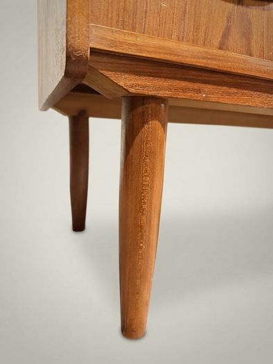 Elegant Danish Mid-Century Teak Secretary Desk, 1970s