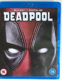 Deadpool (Marvel) [2016] Ryan Reynolds, Morena Baccarin, Ed Skrein, T.J. Miller, Gina Carano & Brianna Hildebrand [Blu-ray Movie]