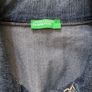 Benetton kids denim jacket Image 3