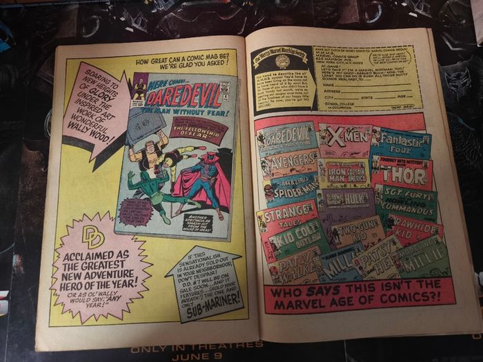 Fantastic Four ! Issue #37 ! 1st Appearance of Anelle - Death of Morrat ! by Stan Lee and Jack Kirby ! Silver Age Comic from 1965 ! by Marvel !
