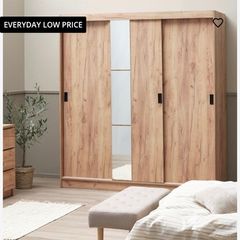 Wardrobe 3 door, Jysk Odder