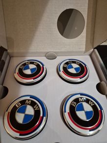 Floating BMW Anniversary Centre Caps (56mm) Free Post