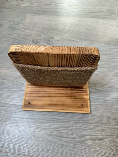 Cat accessories 1 Insert Cat Bed, 3 wooden steps, litter