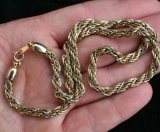 Vintage Necklace Chain L-23,2"