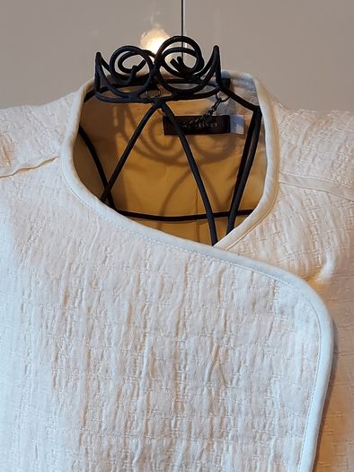 Mint Velvet cream blazer jacket 12