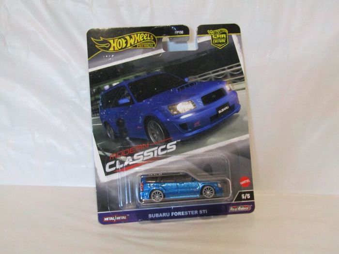 Hot Wheels Premium Car Culture Modern Classics Subaru Forester STi Brand New Sealed