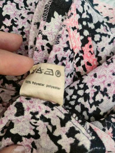 80s vintage Pink Floral dress Ara Ara Modell made in West Germany Postage Included