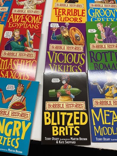 booksBlood-Curdling  set books