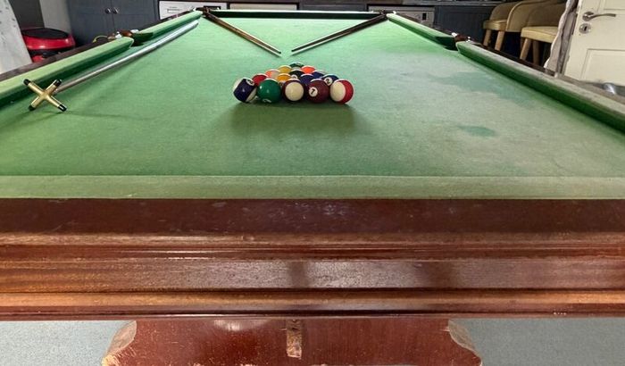 Slate Pool table