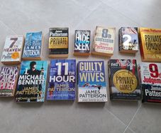 13 x James Patterson books