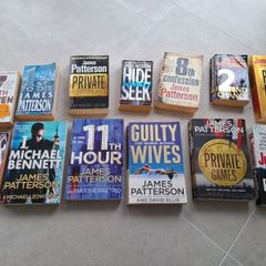 13 x James Patterson books
