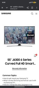 Samsung UE55J6300AK 6 Series - 55" LED-backlit LCD TV - Full HD