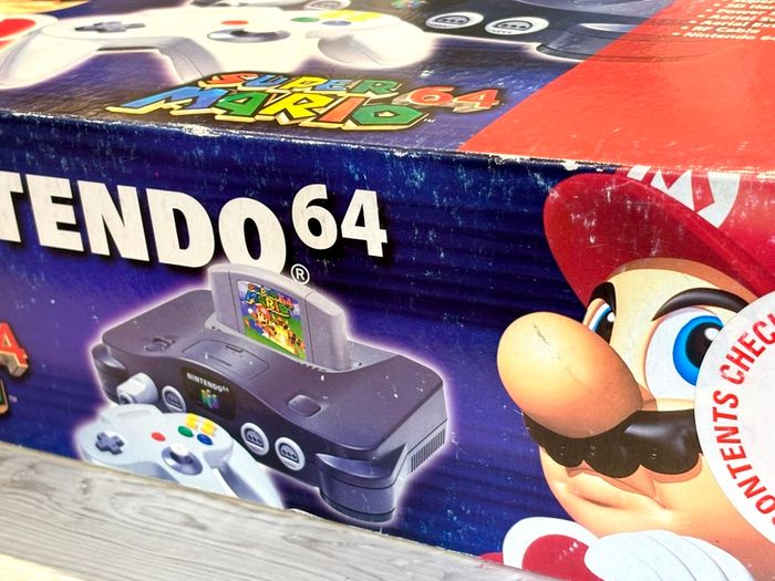 Nintendo N64 Mario Edition Console - Boxed
