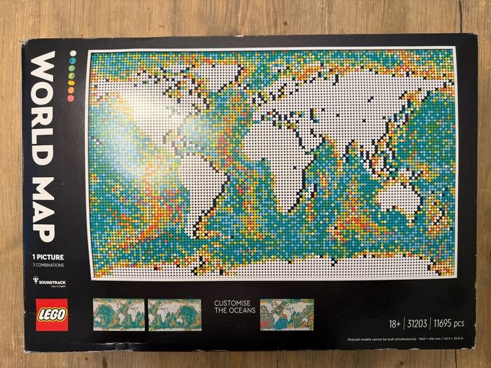 Lego 31203 World Map