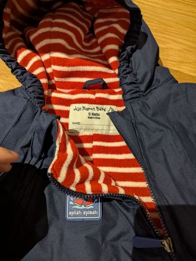 Mamas & Papas Snowsuit 12-18m