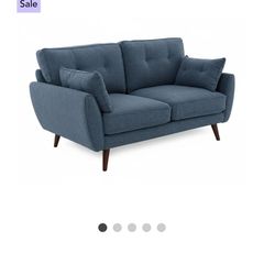 Two x Two Seater Sofas