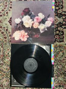 New Order: power corruption and lies LP uk 83 press