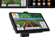 Touch Screen HD Car GPS Navigator with Sunshade Europe Map Truck Car