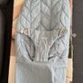 BabyBjorn - Bouncer BLISS Woven - Blu + spare cover + toy Image 3