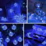 Solar Garden Lights Outdoor Waterproof, 50LED 7M/23Ft Solar Fairy Lights, Crystal Ball Lights with 8 Modes, Decorative Lighting for Home, Yard, Patio, Party, Wedding, Christmas Image 2