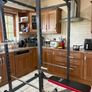 Beautiful Full Gym Weightlifting Set Up, Power Rack, Olympic Bumper Weights, Bench + Dumbbells +more Image 8