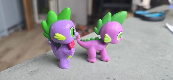 Duo 2 X Spike Mini Figures MLP G4 My Little Pony