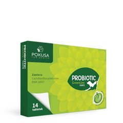 Pokusa Probiotic for a dog in tablets - Probiotic Forte - GreenLine 14 tab