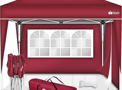 Pop-Up Gazebo 3 x 3 m Waterproof