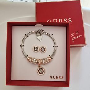 GUESS Bracelet and Earrings Set