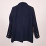 Lipsy Navy Blue Textured Boucle Double-Breasted Tailored Blazer Jacket 10UK/38EU Image 9