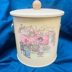 vintage biscuit tin