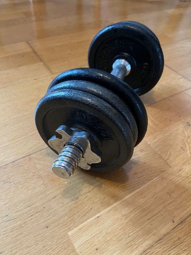 Single 10kg dumbbell