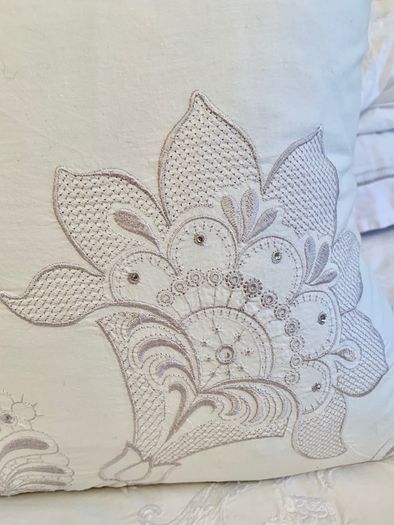 Kylie Minogue Audrey White Cushion