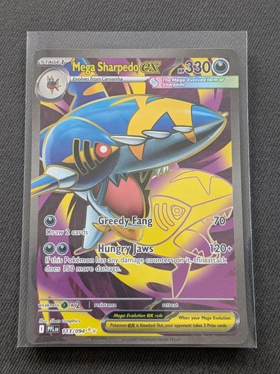 Mega Sharpedo EX 113/094 : Phantasmal Flames Holo