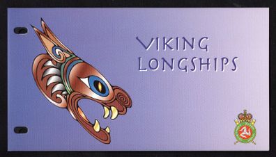 1998 Isle of Man Viking Longships Commemorative Stamp Miniature Sheet Presentation Pack