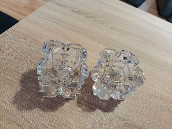 Tipperary Crystal candle holders