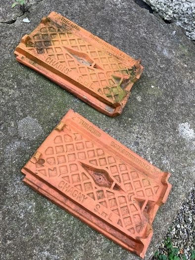 Clay roof tiles