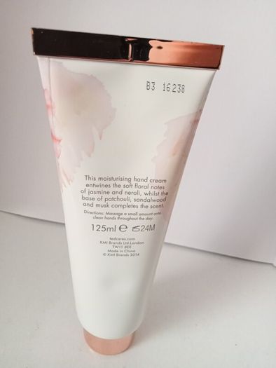 Ted Baker hand cream 125ml